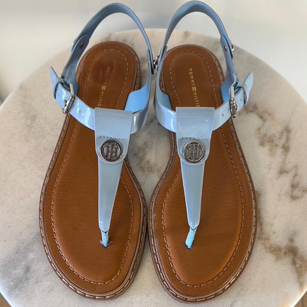 Tommy Hilfiger Women's Blue Sandals